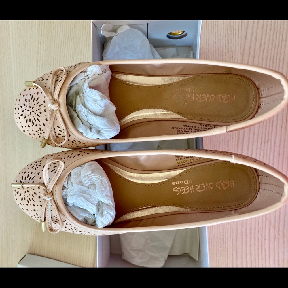 Cute Pink Flats By Dune London (Size 6)
